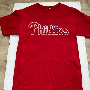 Phillies Short sleeve Chase Utley T shirt. Small